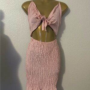 Elegant Pink Women's Skirt